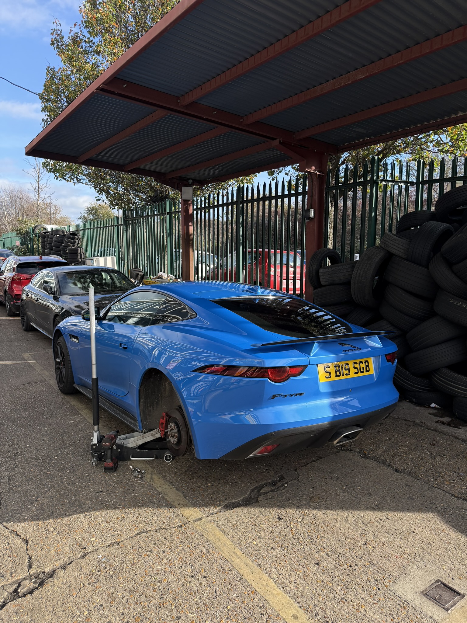 Premium mobile tyre service for luxury and performance vehicles in South East London and nearby areas